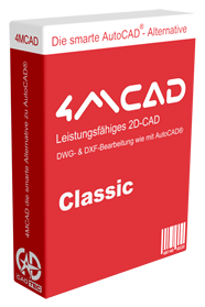4MCAD die smarte AutoCAD-Alternative